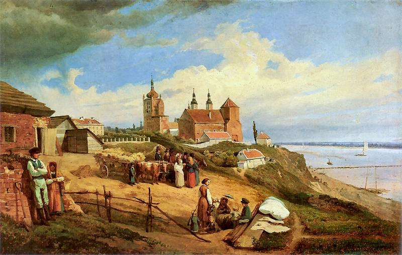 Widok dawnego Płocka